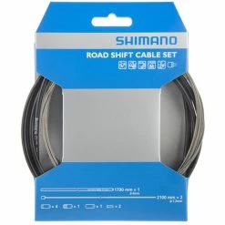 Shimano OT-SP41 Set De Câble De Dérailleur Vélo De Route Acier Inoxydable, Noir