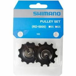 Shimano 105 RD-5800 Galets De Dérailleur Pour RD-5800 GS 11 Vitesses, Noir