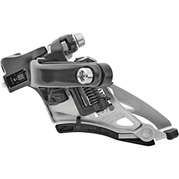 Shimano Alivio FD-M3120 Dérailleur Avant 2x9 Vitesses Side Swing Collier Front-Pull, Argent 1 Shimano Alivio FD-M3120 Dérailleur Avant 2x9 Vitesses Side Swing Collier Front-Pull, Argent