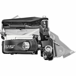 Shimano Altus FD-M2000 Dérailleur Avant 3X9 Vitesses Top Swing Collier De Serrage Bas, Argent/noir