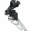 Shimano Deore MTB FD-M6000 Dérailleur Avant 3x10 Vitesses Side Swing Collier De Serrage Haut, Noir/argent