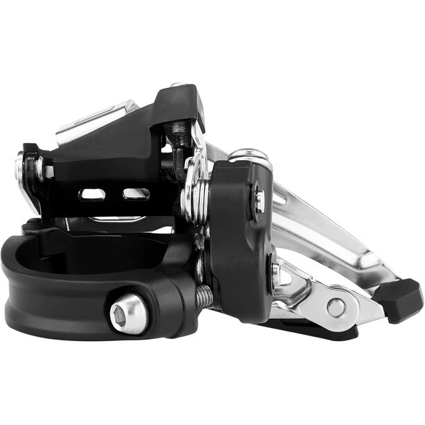 Shimano Deore MTB FD-M6025 Dérailleur Avant 2x10 Vitesses Side Swing Collier De Serrage Bas, Noir/argent 1 Shimano Deore MTB FD-M6025 Dérailleur Avant 2x10 Vitesses Side Swing Collier De Serrage Bas, Noir/argent