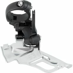Shimano Deore Trekking FD-T6000 Dérailleur Avant 3x10 Collier Haut Down Swing, Noir
