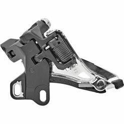 Shimano Deore XT FD-M8100 Dérailleur Avant 2x12 Side Swing Low Direct Mount Front-Pull, Noir/argent