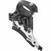 Shimano Deore XT FD-M8100 Dérailleur Avant 2x12 Side Swing Mid Clamp Front-Pull, Noir/argent