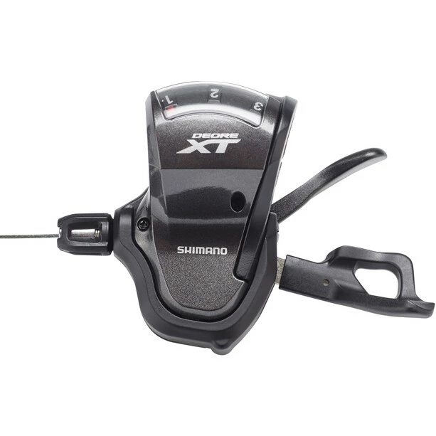 Shimano Deore XT Trekking SL-T8000 Levier De Vitesse 3 Vitesses, Noir 1 Shimano Deore XT Trekking SL-T8000 Levier De Vitesse 3 Vitesses, Noir