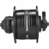 Shimano DH-3D37-QR Dynamo De Moyeu 3 Watt Disque CL, Noir