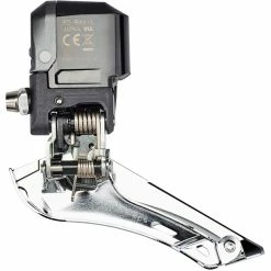 Shimano GRX Di2 FD-RX815 Dérailleur Avant 2x11 Braze-On, Noir/argent