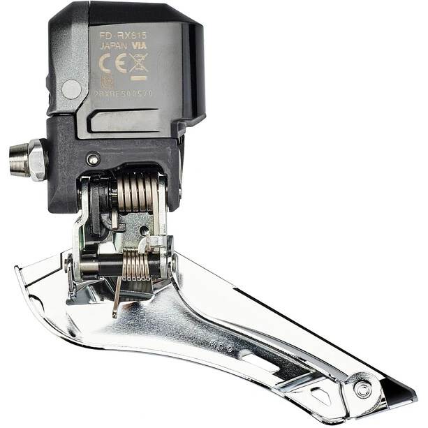 Shimano GRX Di2 FD-RX815 Dérailleur Avant 2x11 Braze-On, Noir/argent 1 Shimano GRX Di2 FD-RX815 Dérailleur Avant 2x11 Braze-On, Noir/argent