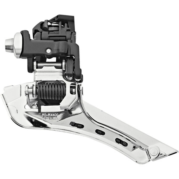 Shimano GRX FD-RX400 Dérailleur Avant 2x10 Braze-On, Noir/argent 1 Shimano GRX FD-RX400 Dérailleur Avant 2x10 Braze-On, Noir/argent
