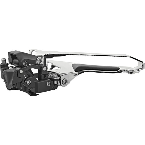 Shimano GRX FD-RX400 Dérailleur Avant 2x10 Braze-On, Noir/argent 2 Shimano GRX FD-RX400 Dérailleur Avant 2x10 Braze-On, Noir/argent – Image 2