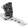 Shimano GRX FD-RX810 Dérailleur Avant 2x11 Braze-On, Noir/argent