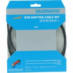 Shimano MTB XTR Set De Câble De Dérailleur 2000mm, Noir