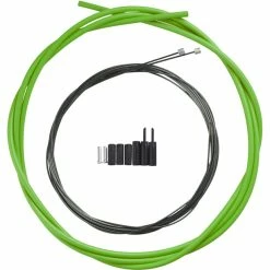 Shimano OPTISLICK Set De Câble De Dérailleur Pour Vélo De Route, Vert