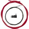 Shimano OPTISLICK Set De Câble De Dérailleur Pour Vélo De Route, Rouge