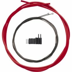 Shimano OPTISLICK Set De Câble De Dérailleur Pour Vélo De Route, Rouge