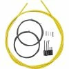 Shimano Road Set De Câble De Dérailleur Revêtement Polymère, Jaune