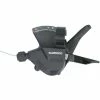 Shimano SL-M315 Levier De Vitesse Rapidfire Plus 3 Vitesses Gauche, Noir