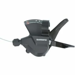 Shimano SL-M315 Levier De Vitesse Rapidfire Plus 3 Vitesses Gauche, Noir