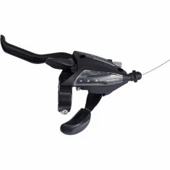 Shimano ST-EF500-2 Leviers De Frein / De Vitesse Roue Avant 3 Vitesses, Noir