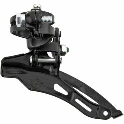 Shimano Tourney TZ FD-TZ500 Dérailleur Avant 3x6/7 Vitesses Down Swing Collier Bas, Noir