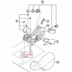 Shimano Ultegra ST-6700 Bloc De Réglage 5mm Gauche