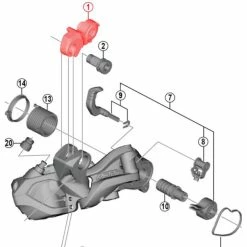 Shimano XTR RD-M9050 Patte De Dérailleur